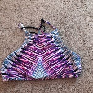 Raisins Halter Top Bathing Suit Top